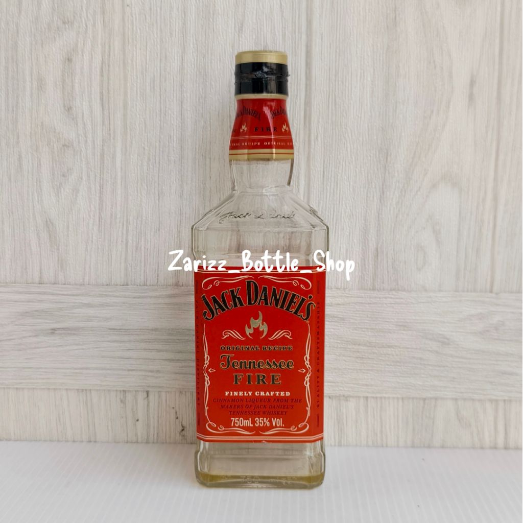 Botol Kosong Jack Daniels Fire 750ml