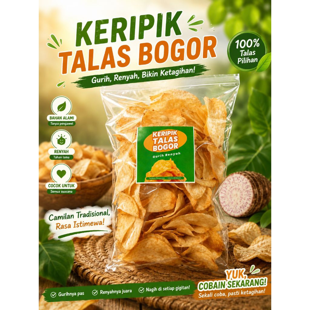 KERIPIK TALAS BOGOR