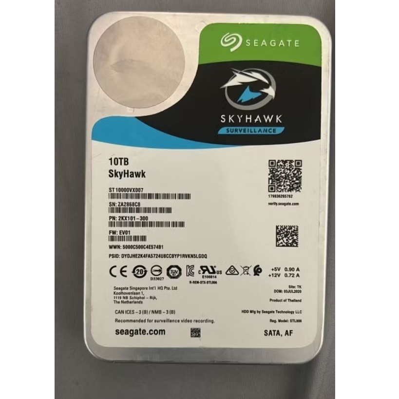 HDD seagate Skyhawk 10tb Cocok untuk CCTv