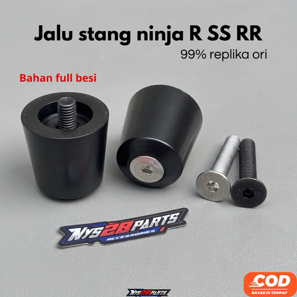 JALU BANDUL STANG STIR NINJA R SS RR REPLIKAS MIRIP ORI baut stenlis bahan besi