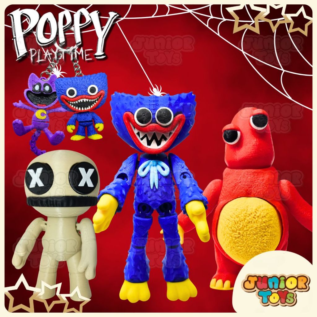 Poppy Playtime Mainan Figur Koleksi Game Huggy Wuggy