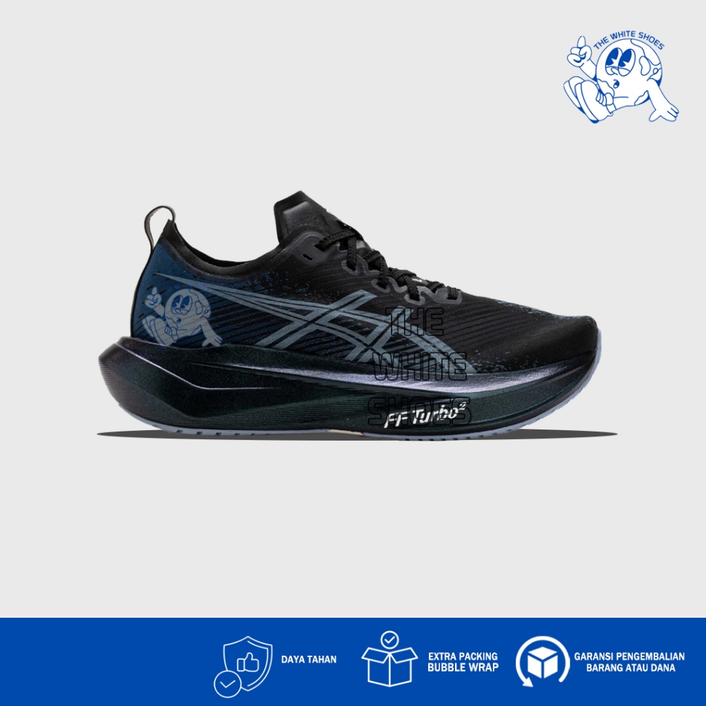 Sepatu Running Megablast Black White