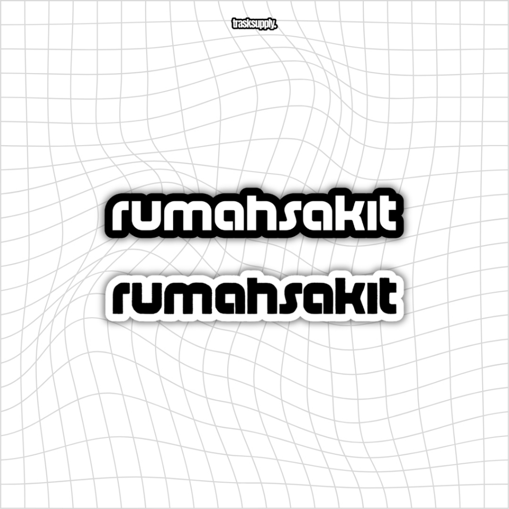 Sticker rumahsakit - STICKER BAND INDONESIA