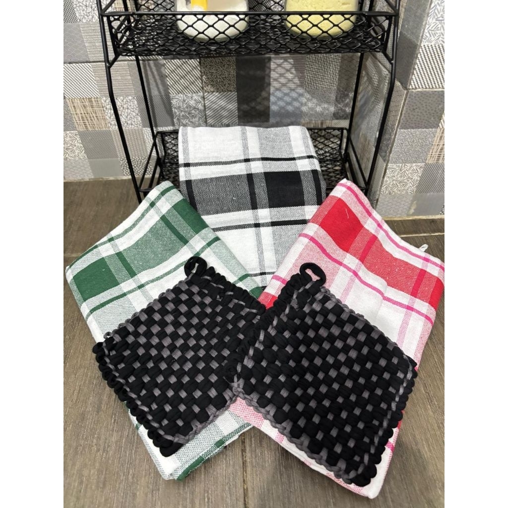 Serbet Super Jumbo Tebal Ukuran 60 x 60 cm - Kitchenware Ideal untuk Dapur Menyerap Cairan dan Menge