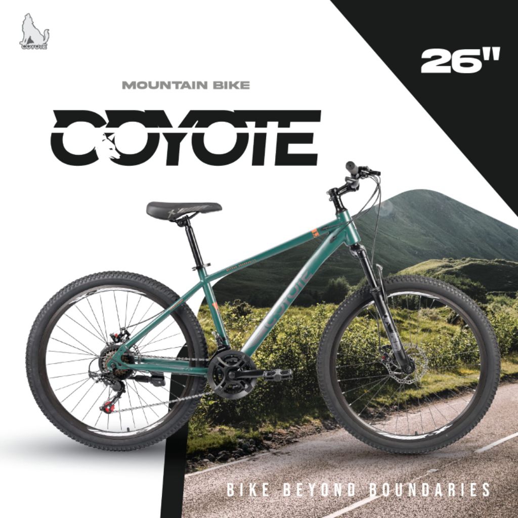 Sepeda Element MTB Coyote 26 inch 3x7speed