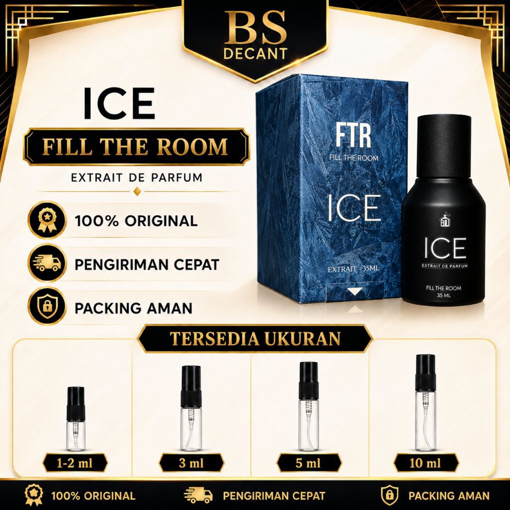 Decant Parfum FTR ICE | 1ml | 2ml | 3ml | 5ml | 10ml Original