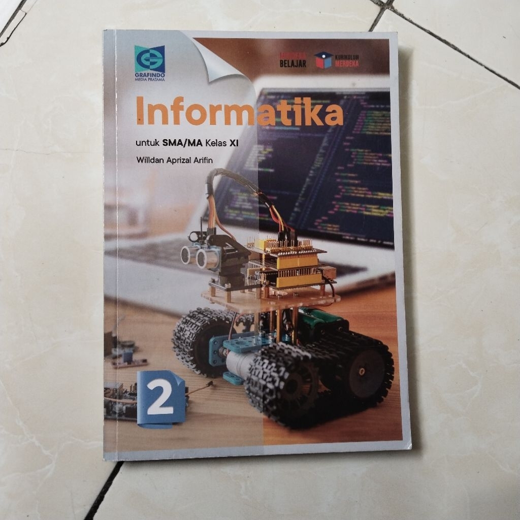 BUKU BEKAS PAKET PELAJARAN INFORMATIKA KELAS X1/11 SMA/MA KURIKULUM MERDEKA(GRAFINDO)