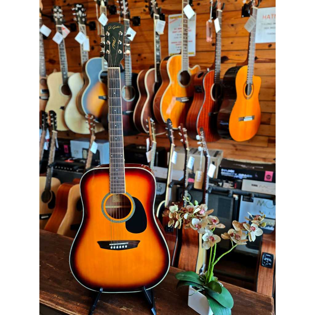 JS GUITAR JD100E BSB ACOUSTIC GUITAR USED