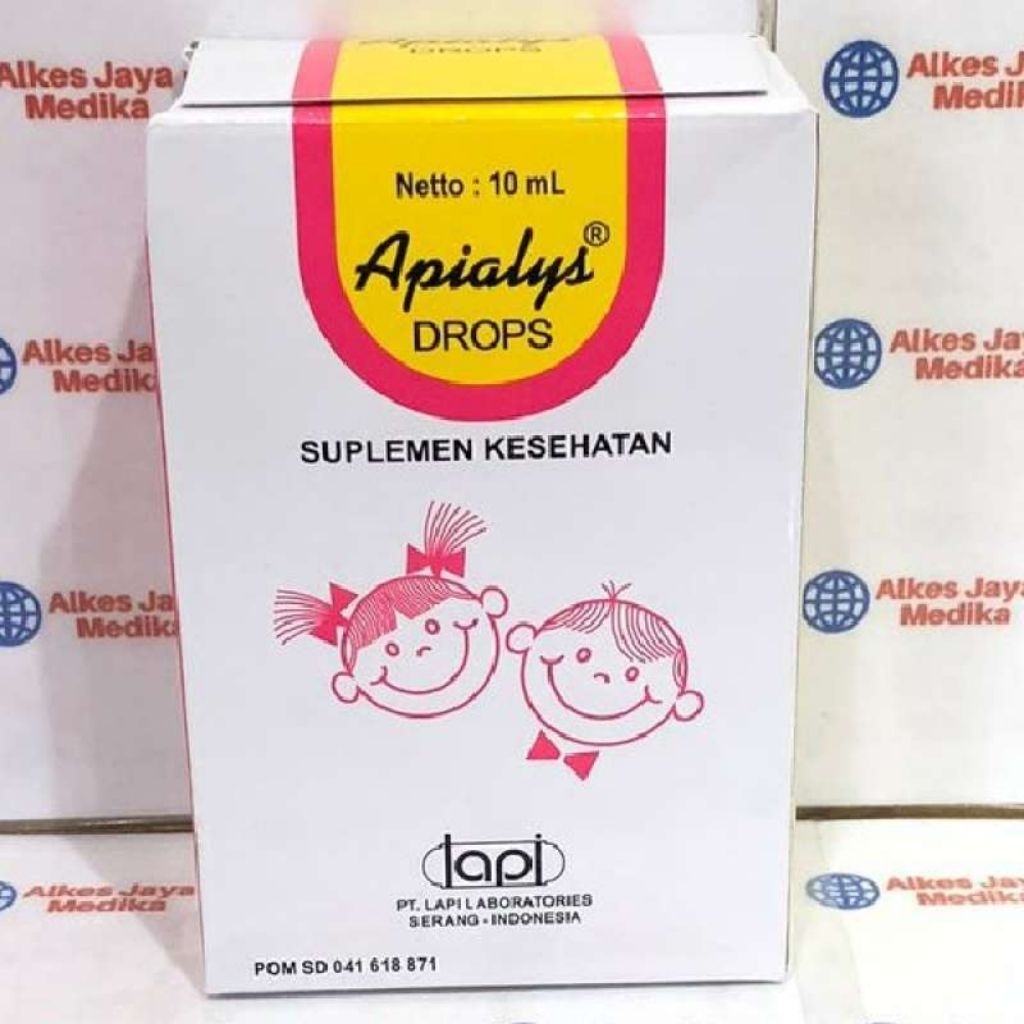Suplemen Multivitamin Anak/Bayi Apialys Drop 10 ml untuk Meningkatkan Nafsu Makan