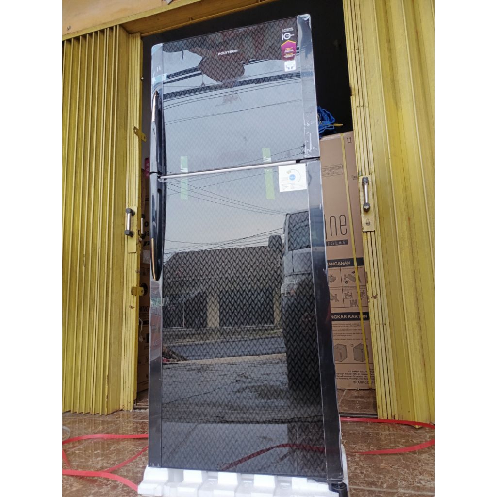 kulkas polytron 2 pintu /kulkas polytron prm 21ddx low watt