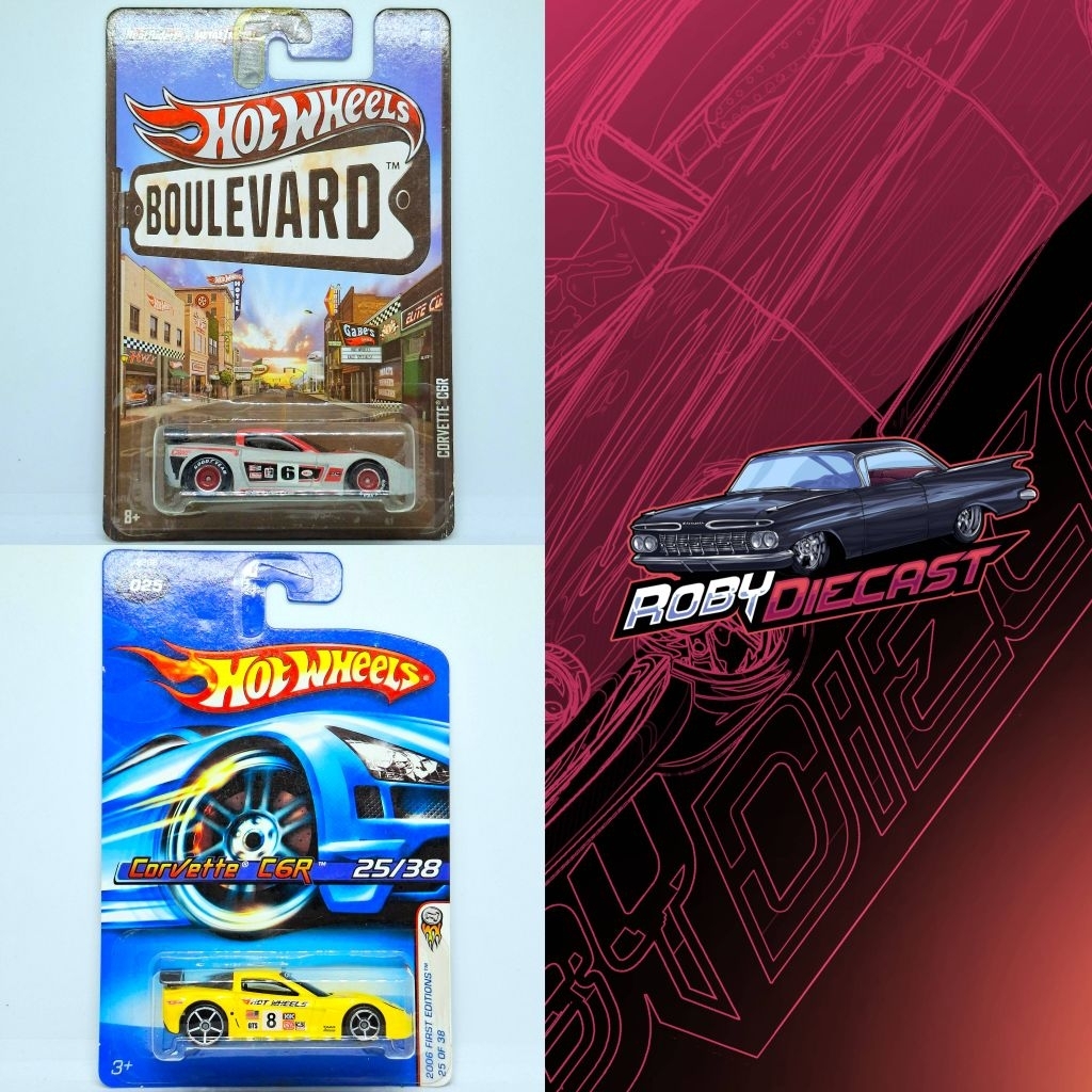 Hot Wheels Corvette C6R Boulevard 2006 Frist Edition