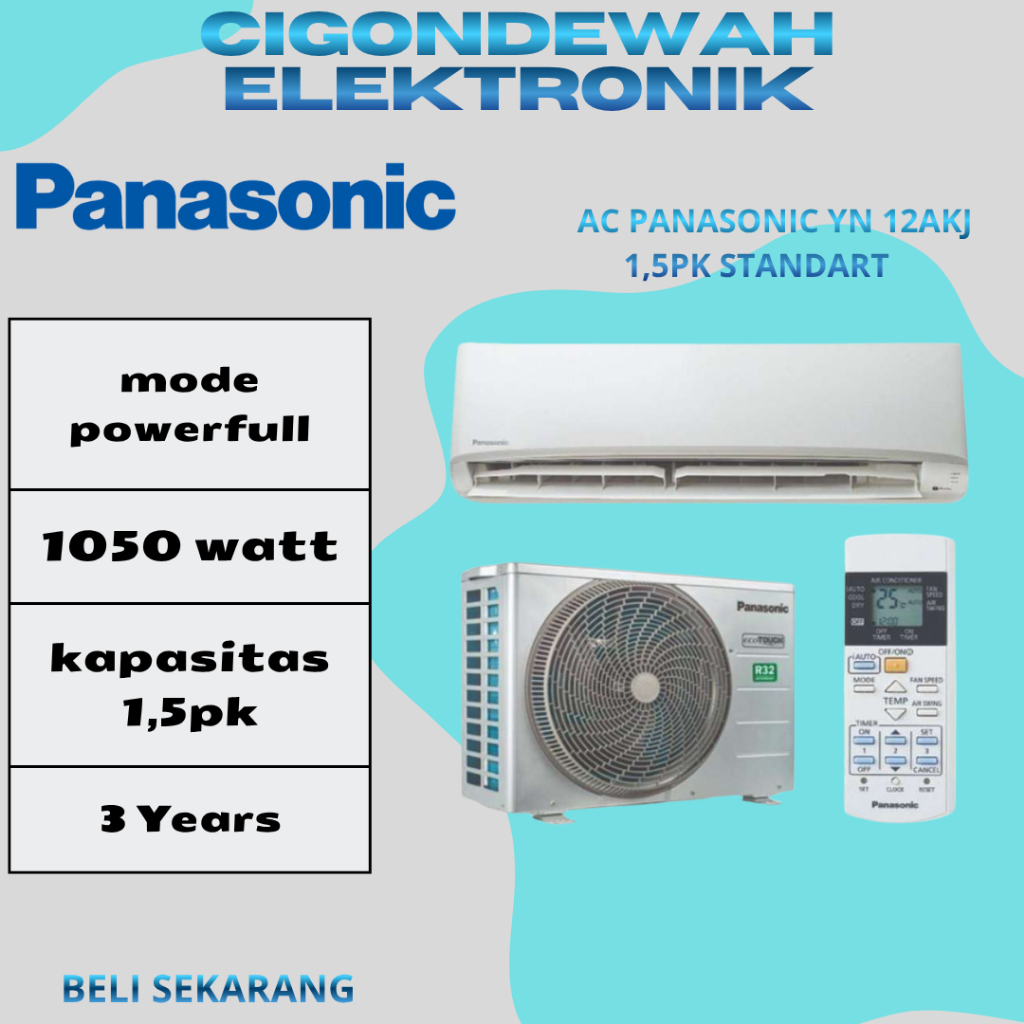 AC PANASONIC YN 12AKJ 1,5PK STANDART
