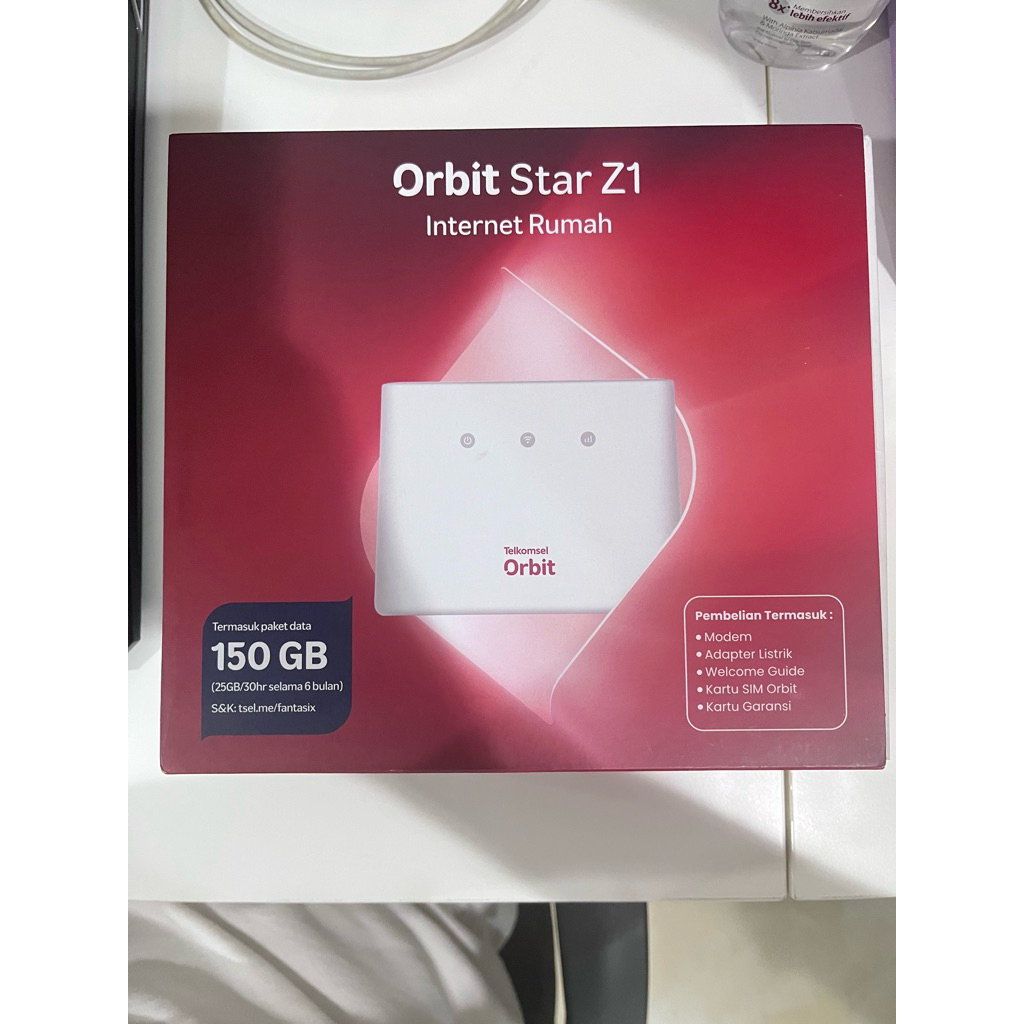 Telkomsel Orbit Star Z1 WiFi Rumah Mulus Like New Fullset