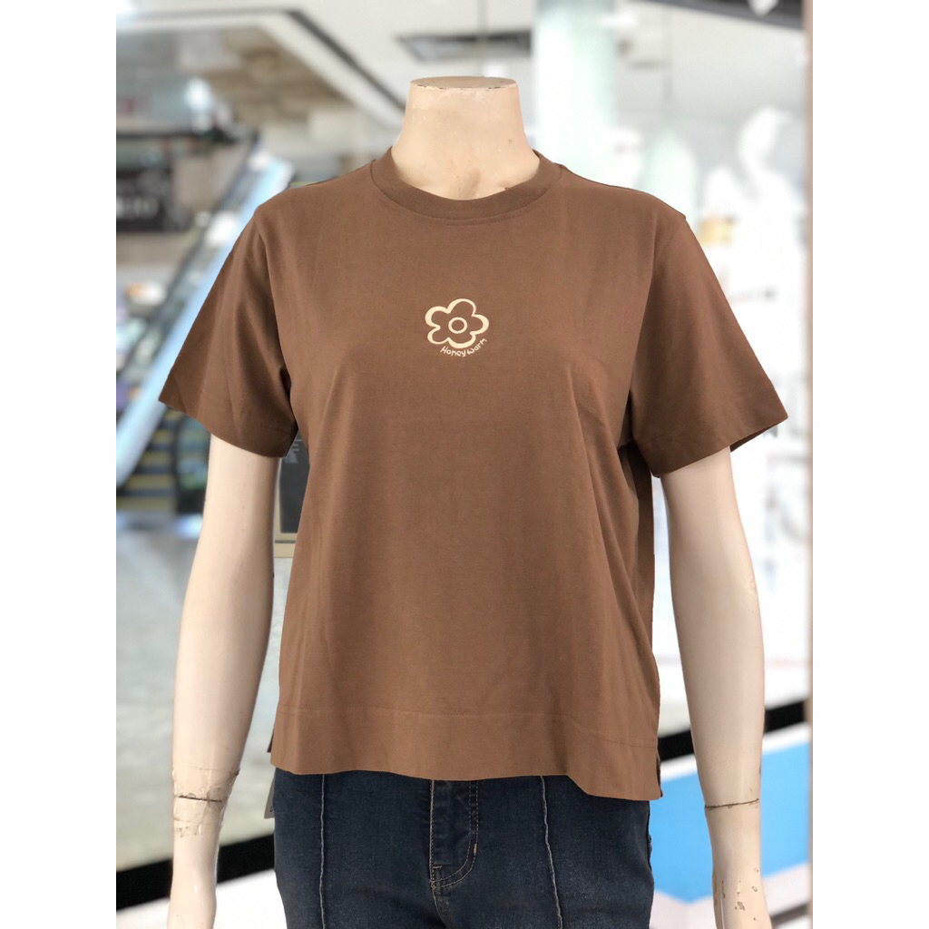 T-SHIRT KAOS OSELLA MOTIF BUNGA SIMPLE ORIGINAL MATAHARI