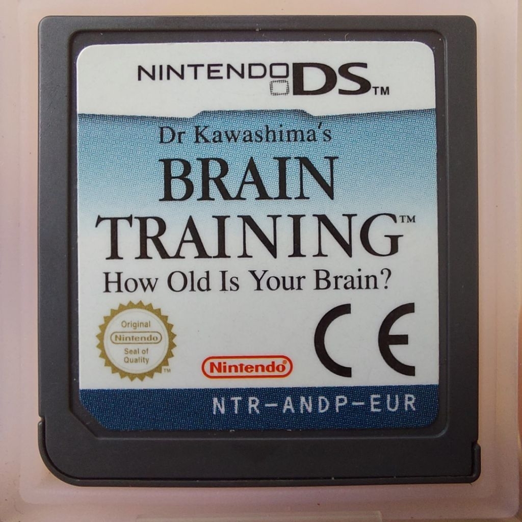 Kaset Game Card Nintendo DS | Brain Training aka Brain Age