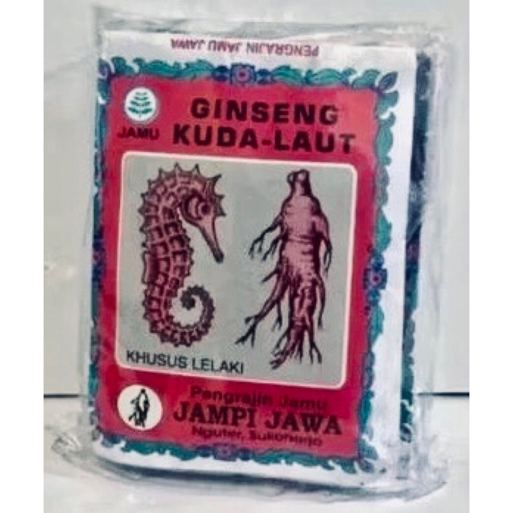 ginseng kuda laut / jamu jawa asli