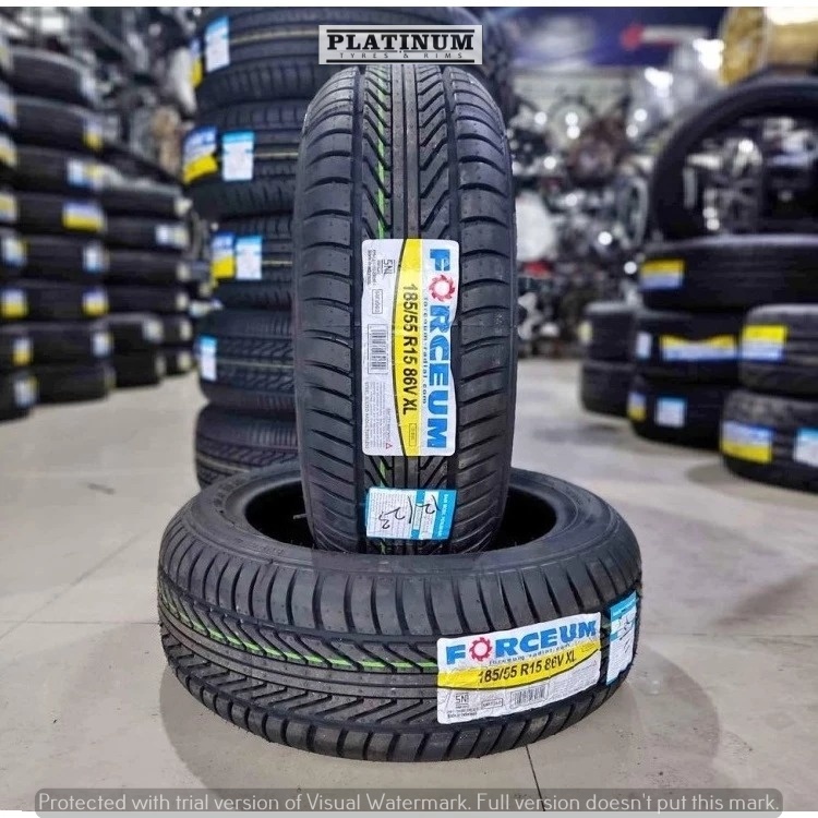 BAN MOBIL TUBLES FORCEUM D 800 185 55 R15 II BAN BARU 185/55 R15 FORCEUM D 800