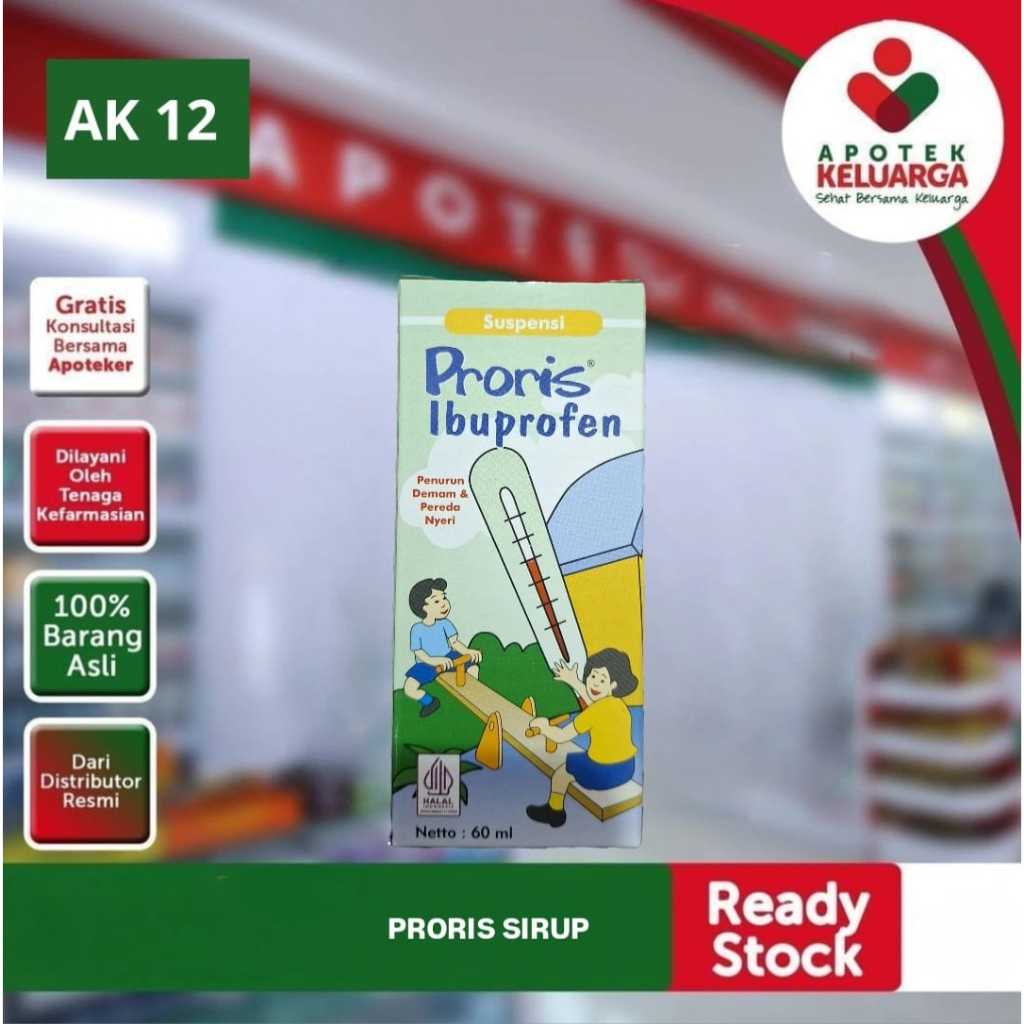 [LANGSUNG KIRIM!] PRORIS SIRUP #OBAT DEMAM ANAK