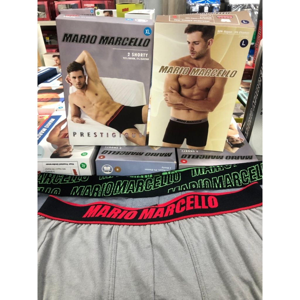 Boxer pria, underware Mario Marcello