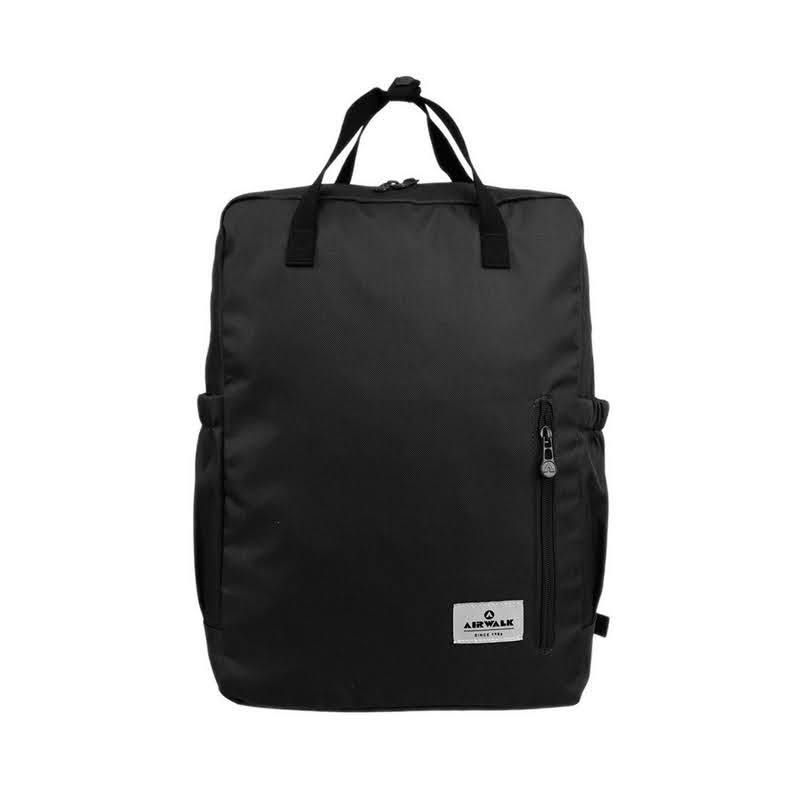 TAS AIRWALK EIJI BACKPACK UNISEX BLACK ORIGINAL [AIWXBP25071B]