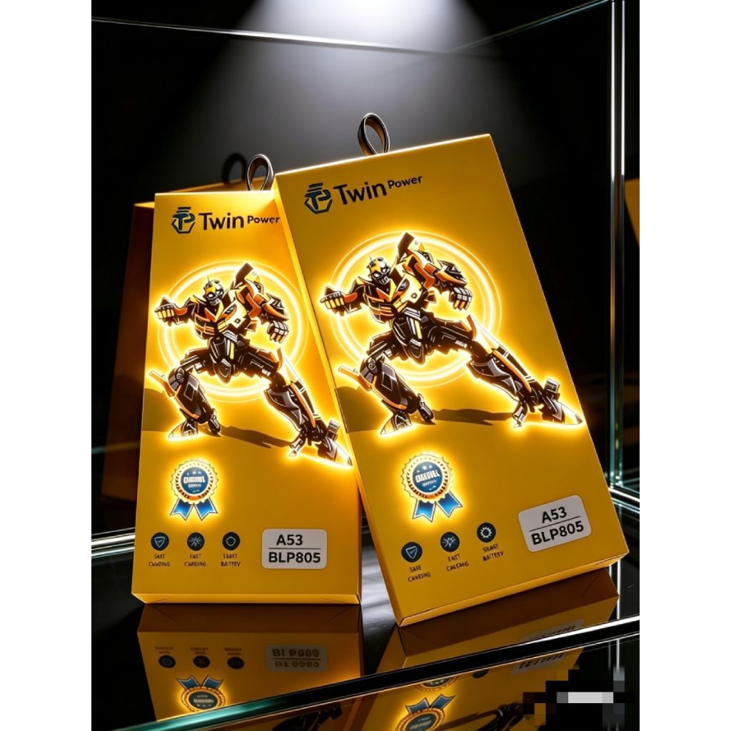 BatteryTwinPowerOppoA53BLP805DoublePower/DoubleIcKualitasDijaminPremium