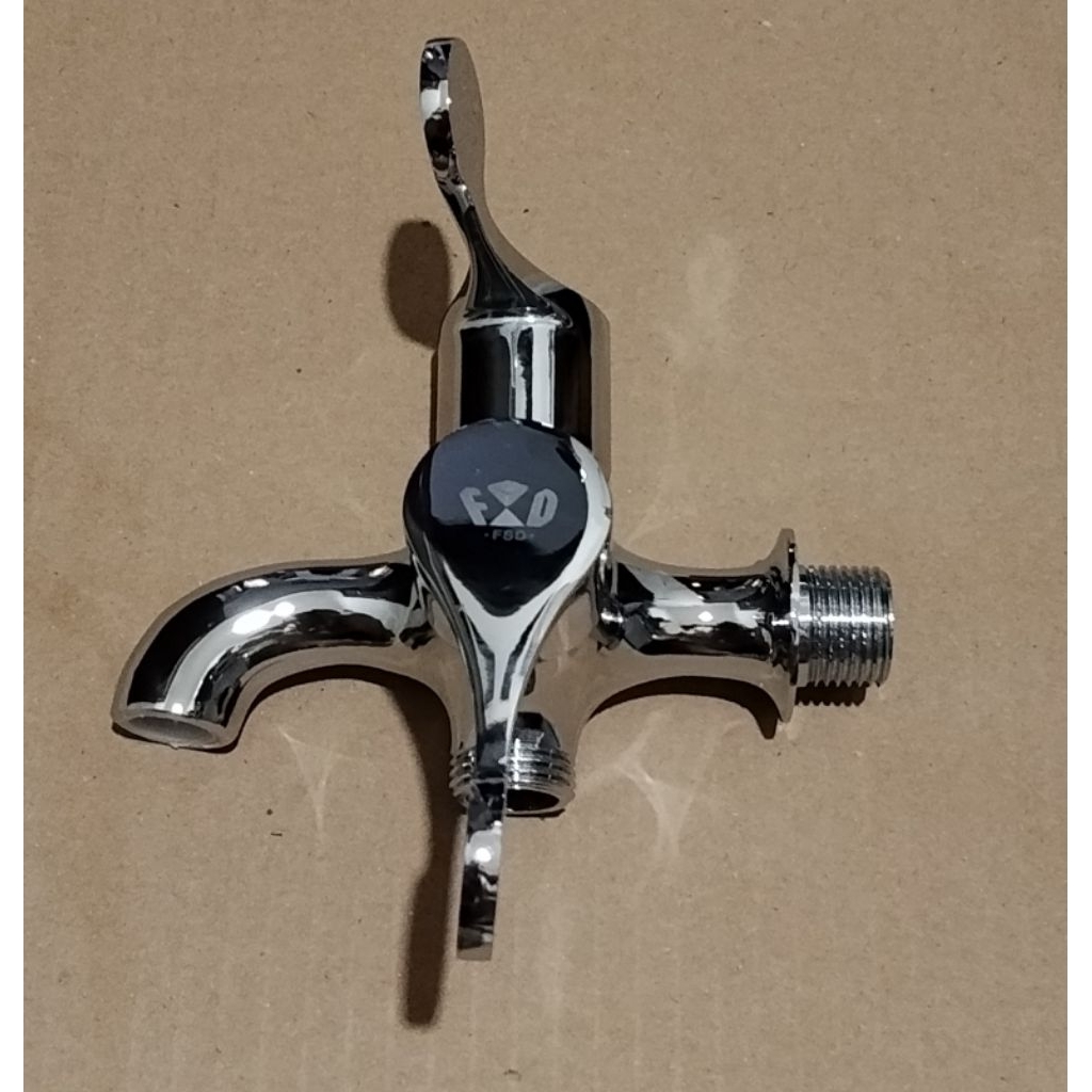 kran shower cabang 2 fsd stainless