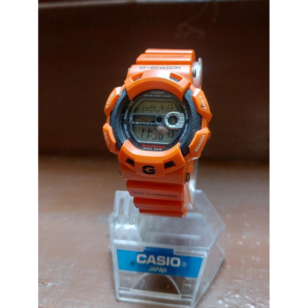 Casio G Shock Gshock Gulfman G 9100R Resque rare