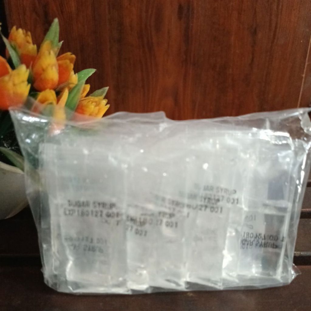 Gula cair sugar syrup 9gr 10 sachet
