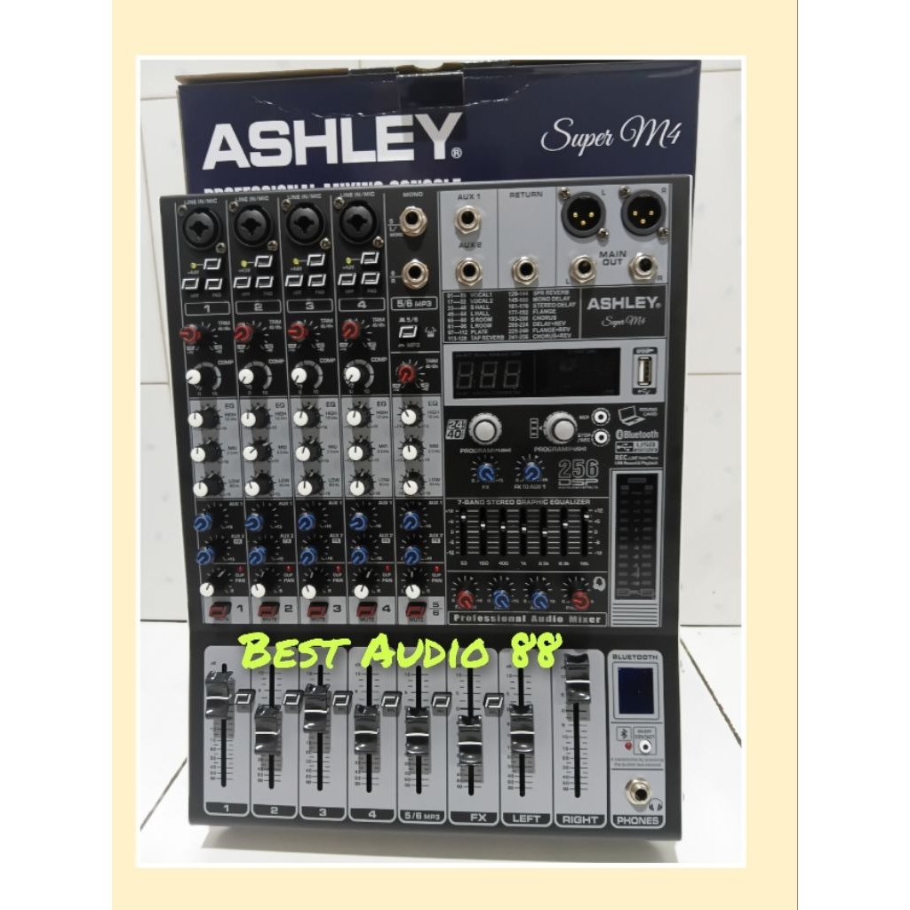 Mixer Audio Sound System Ashley Super M4