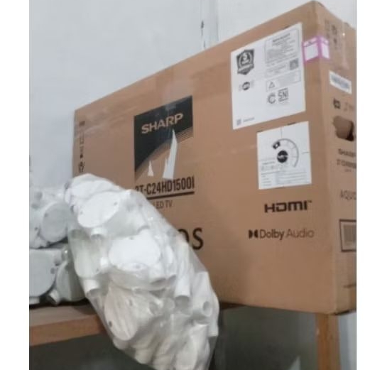 Tv Led Sharp 24 inc. digital tv. Resmi