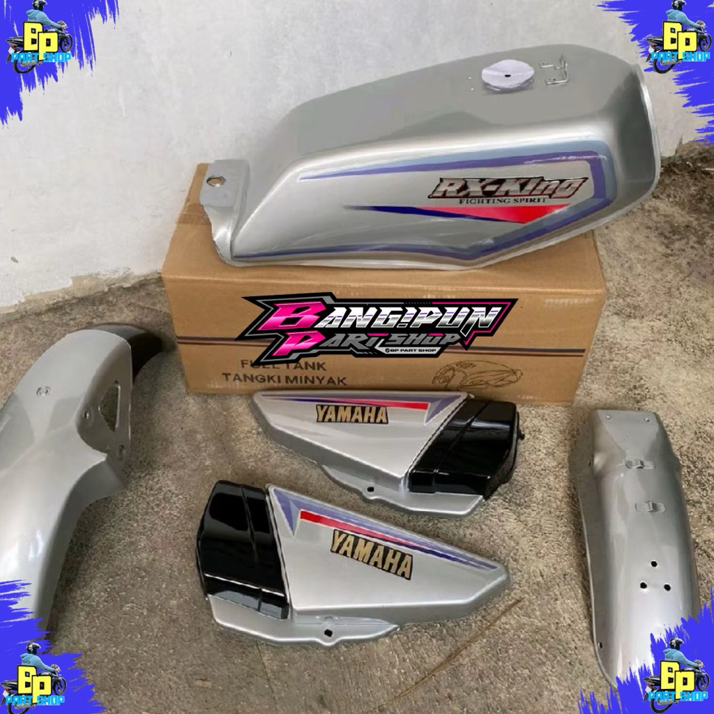 Body Set Rx-King 2001 Silver Set Stiker
