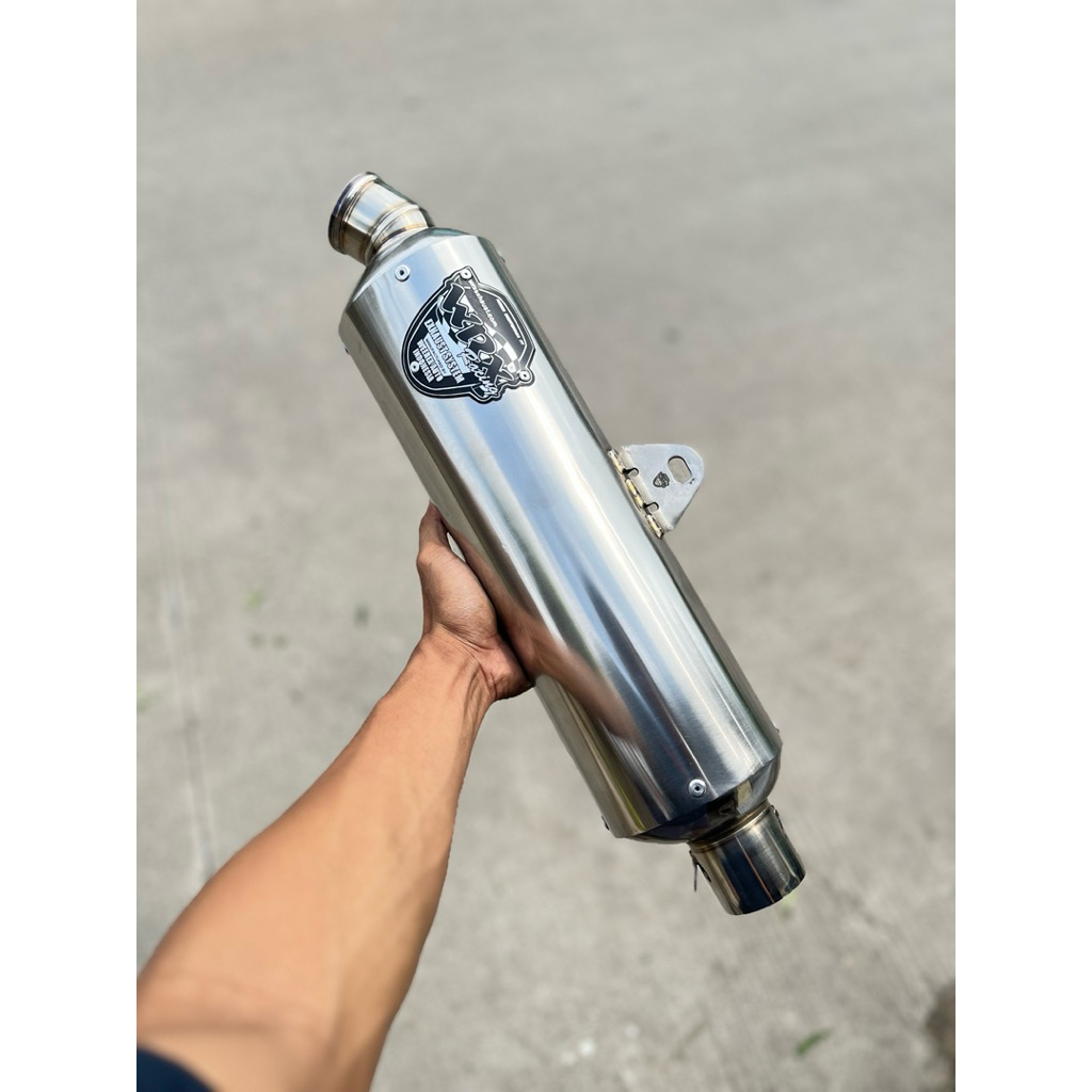 Knalpot Wrx Gp3 k3 inlet 50 klem paten