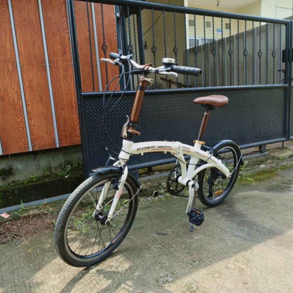 Sepeda lipat Element Maxx full Alloy ukuran 20"
