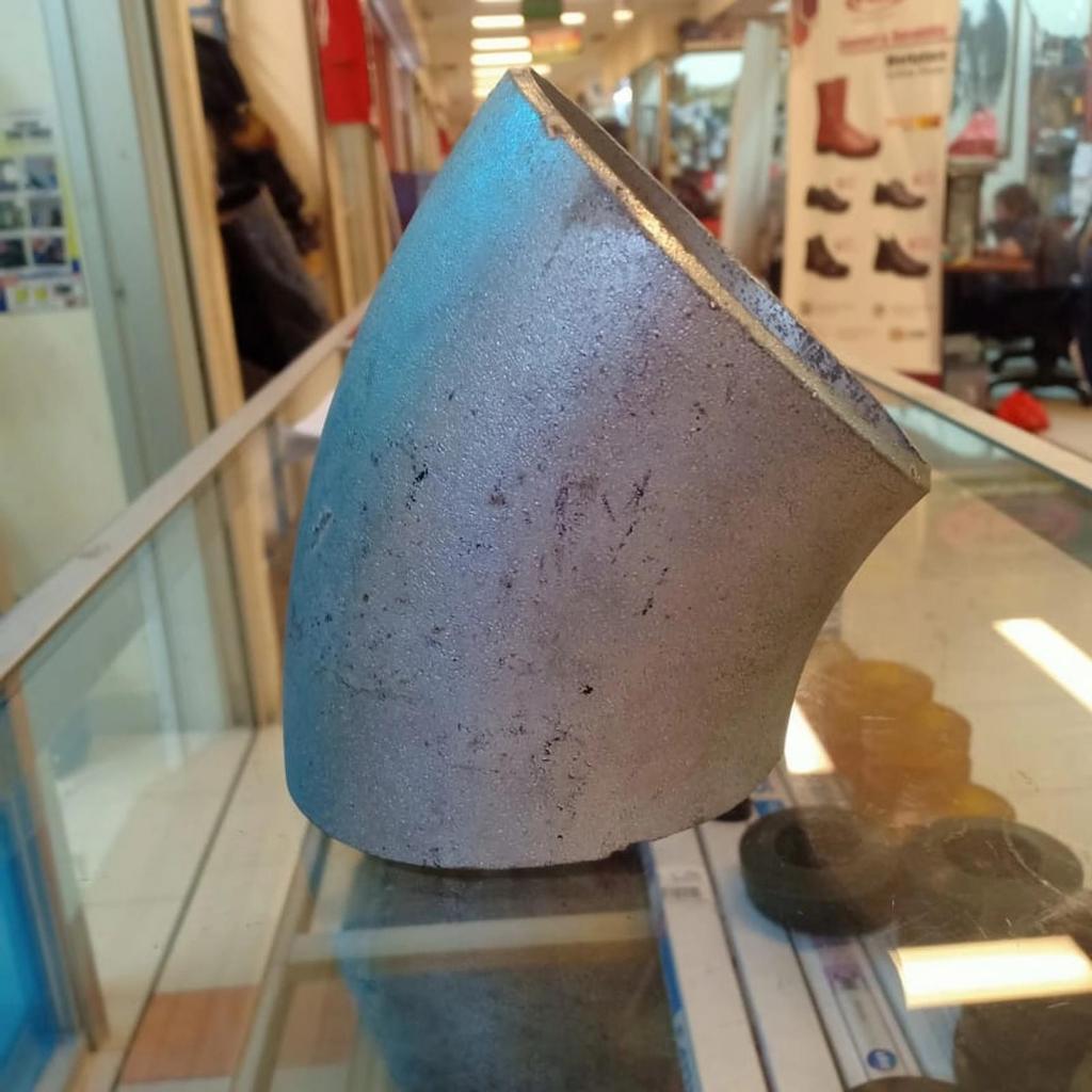 elbow las 4" 45 drajat galvanis sgp