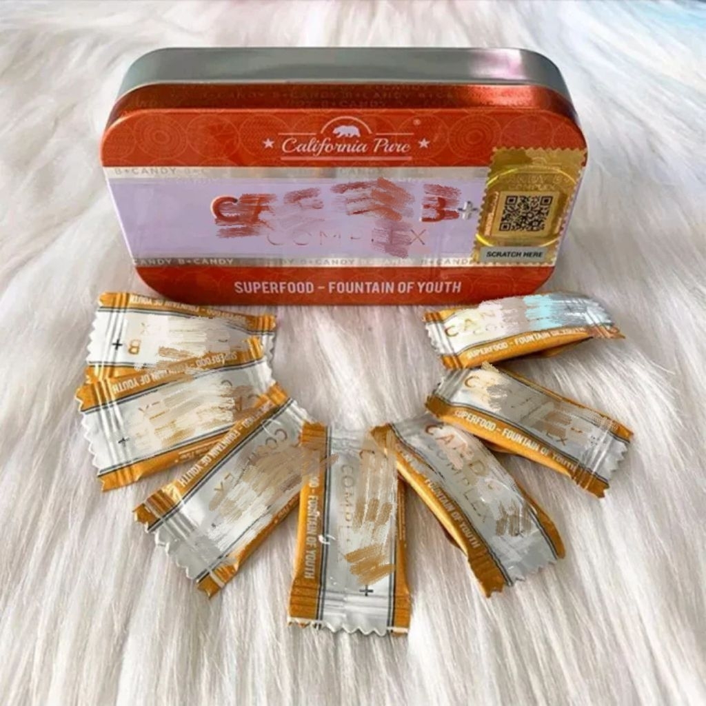 B + candy original isi 12pcs 1 kleng