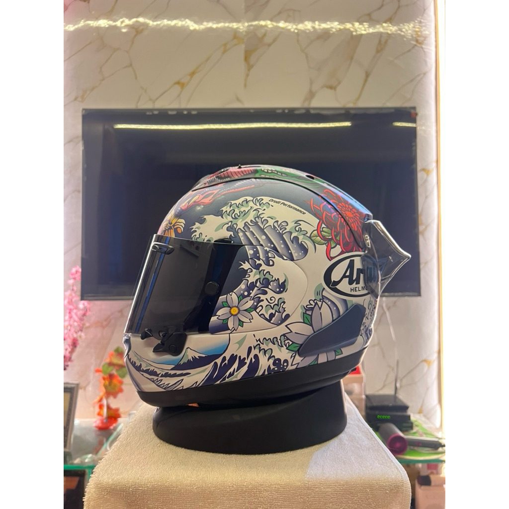 Arai Rx7x Oriental Blue