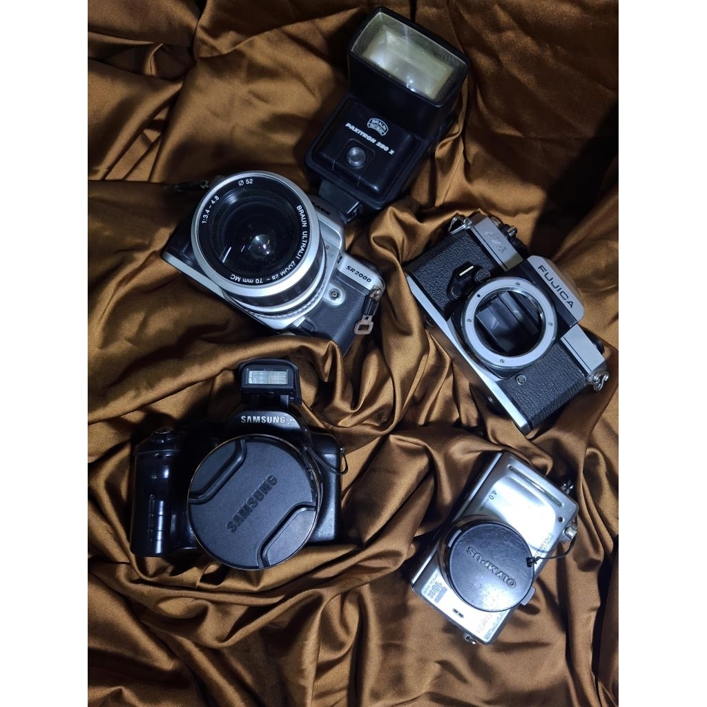 Borongan 4 Kamera Vintage || Bundling 4 Kamera Klasik Vintage