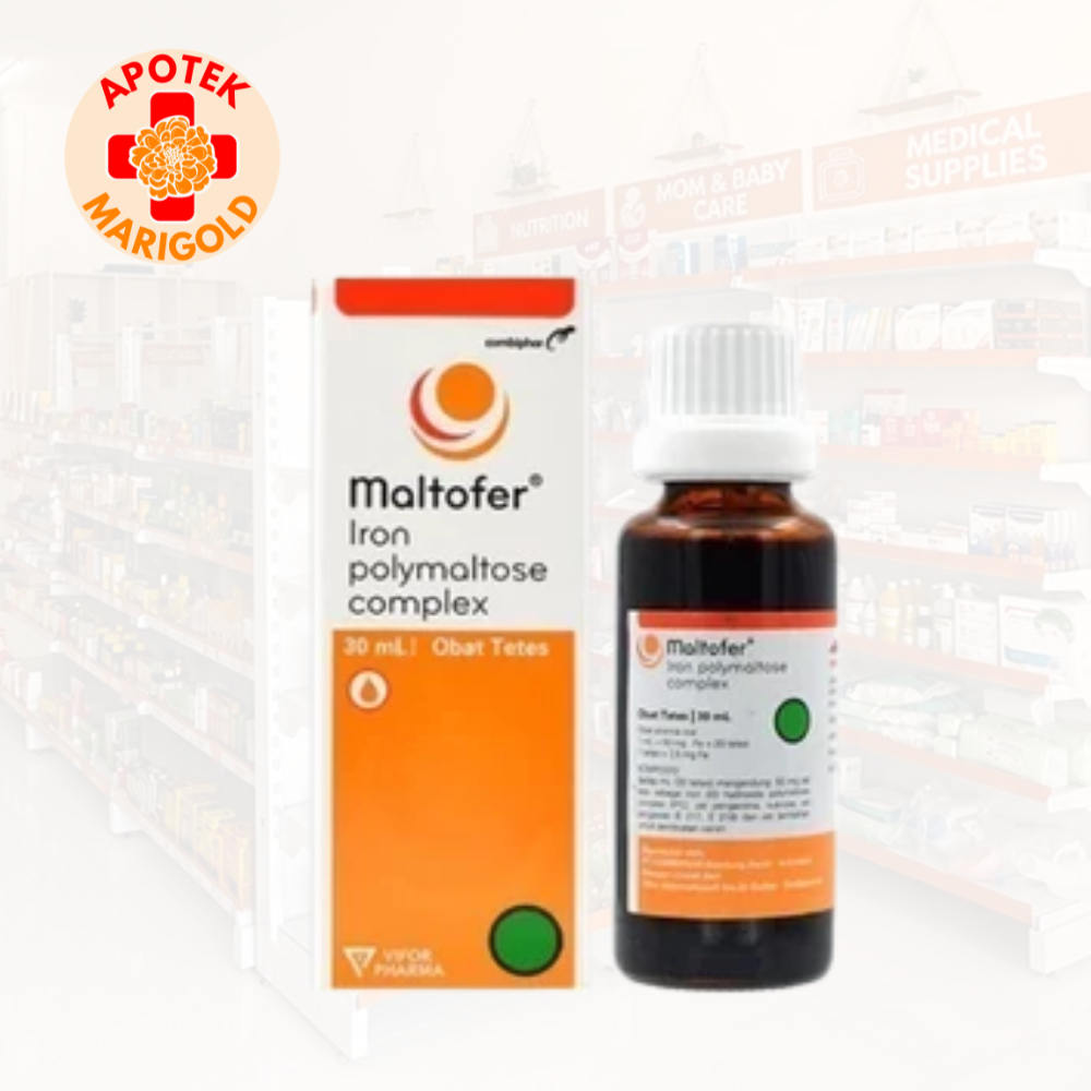 Maltofer Drops 30 Ml -  Suplemen Zat Besi untuk Anak