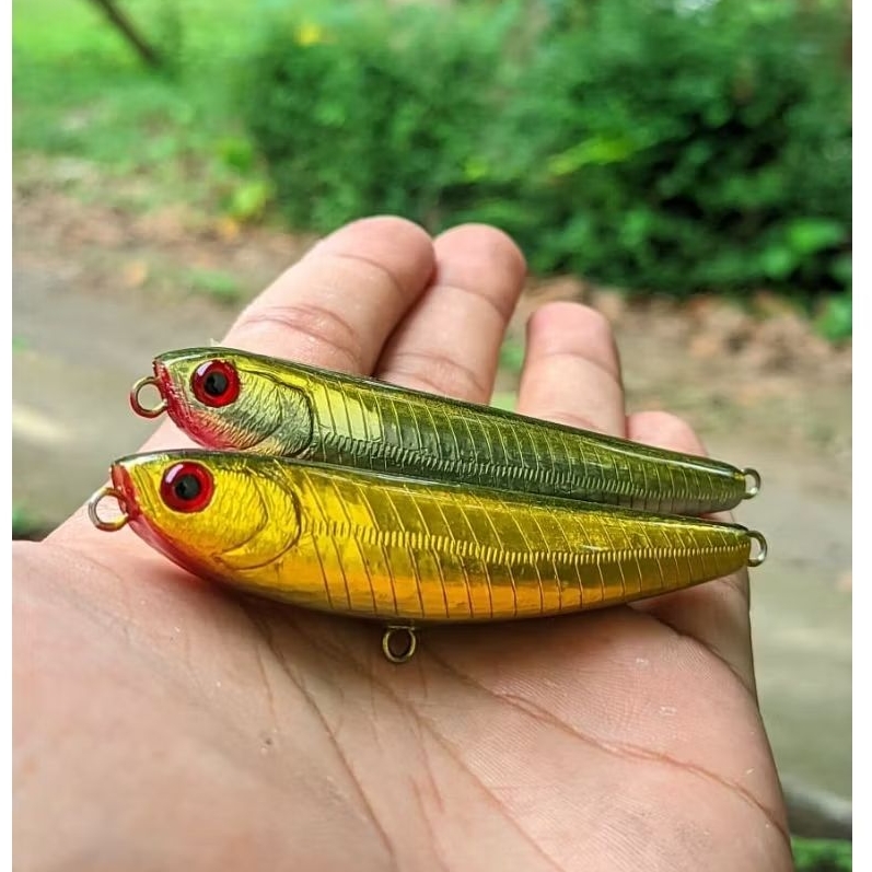 Wtd Hampala / Umpan Hampala OldWood Artificial Lure