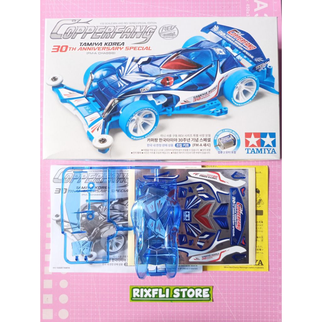 Body KIT TAMIYA COPPERFANG KOREAN ANNIVERSARY Part Copotan KIT TAMIYA