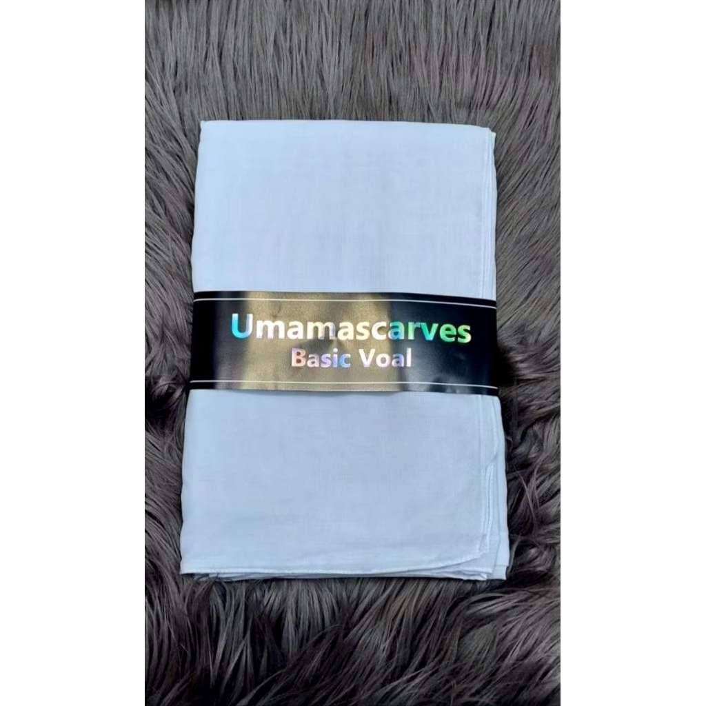 Hijab Segiempat Umama Basic Voal / Segiempat Umama Scarf / Umamascarves/ Hijab sekolah / Hijab ngant