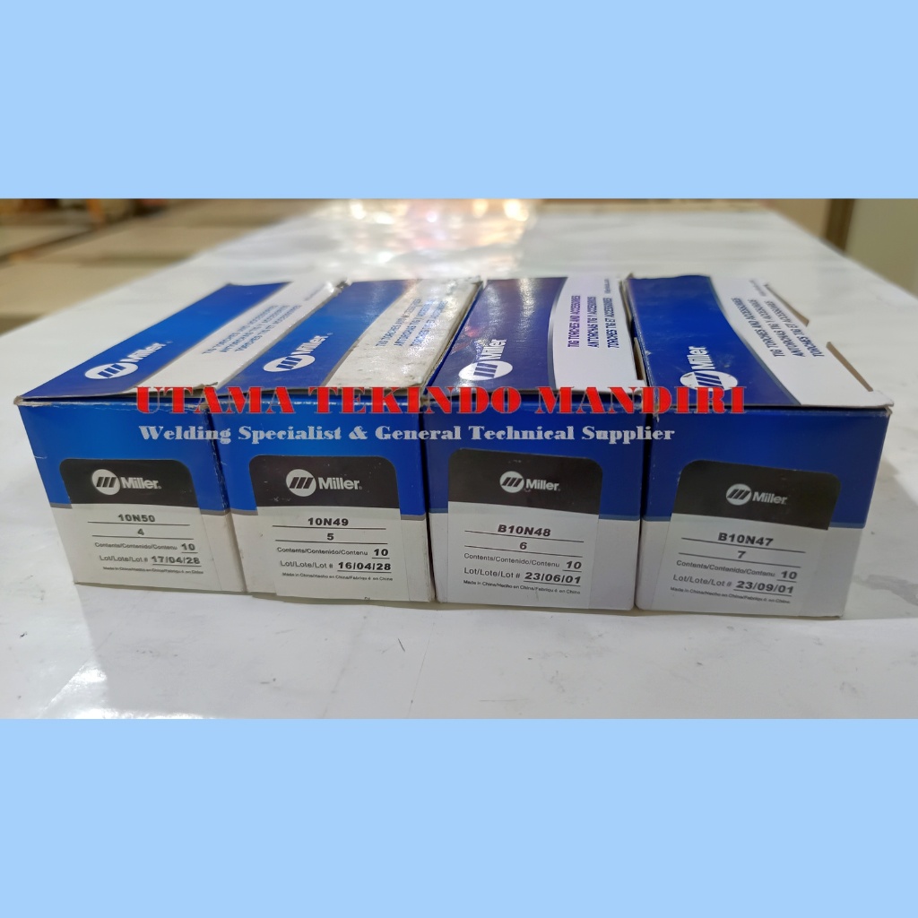 WELDCRAFT MILLER ALUMINA NOZZLE Tig Torch Accessories (Keramik untuk Tig Torch), Harga untuk 10 pcs