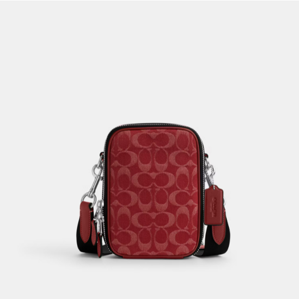 Coach Stanton Crossbody Bag In Signature Denim - Tas Selempang Pria