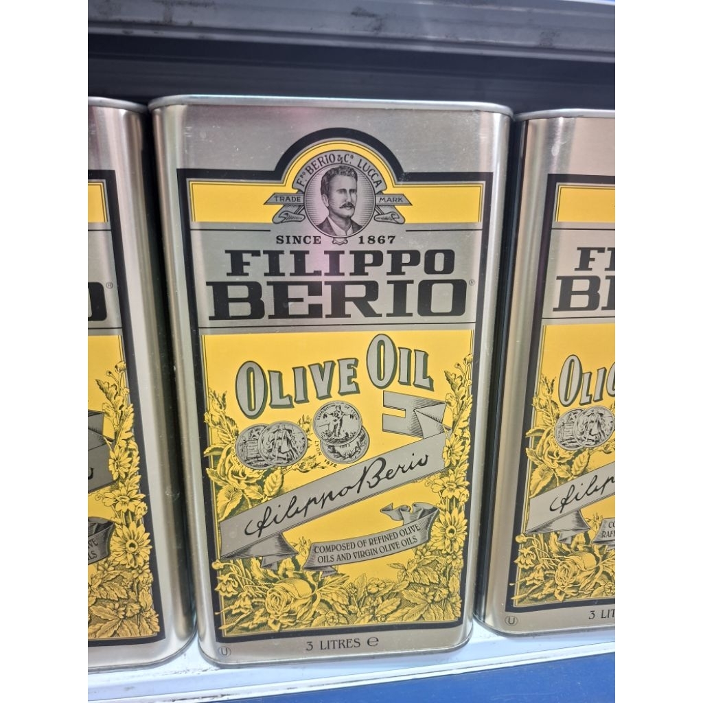 Filippo Berio Olive Oil | minyak Filippo Berio olive oil / 3liter