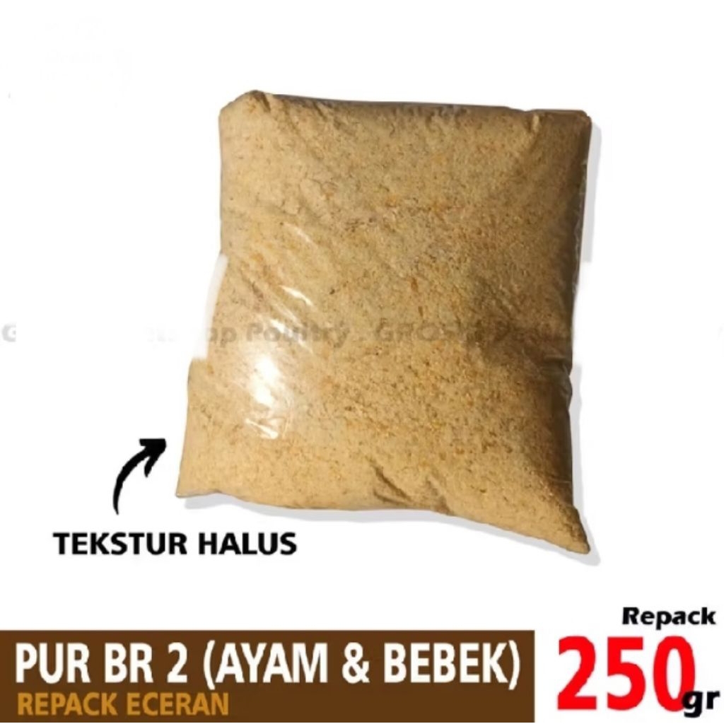 Pakan ayam, Pur ayam, Pur bebek, Pur halus BR 2
