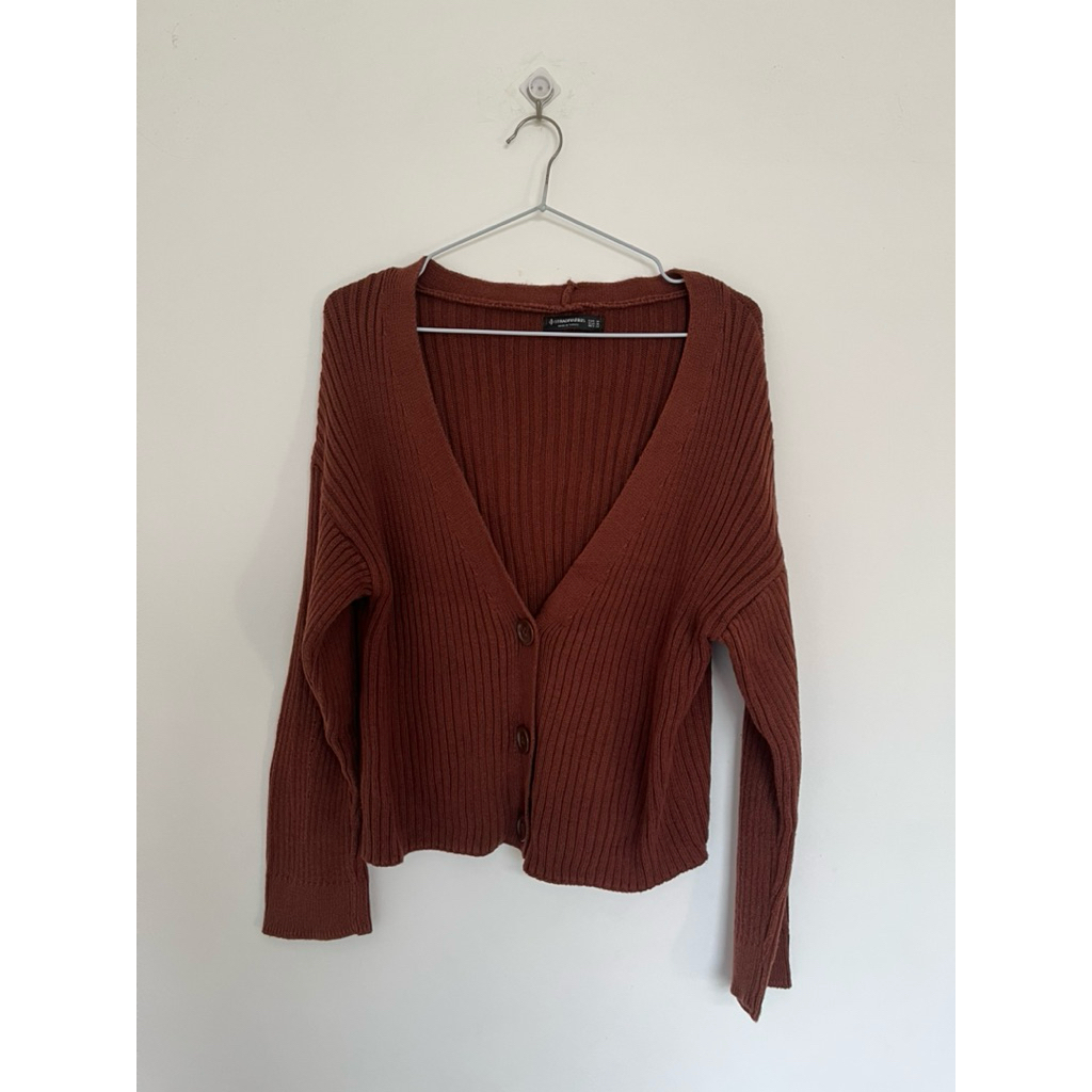 Stradivarius cropped cardigan