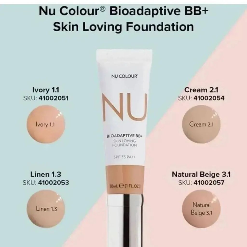 BB cream Bioadaptive Nu Colour Skin Foundation Ivory Linen Beige
