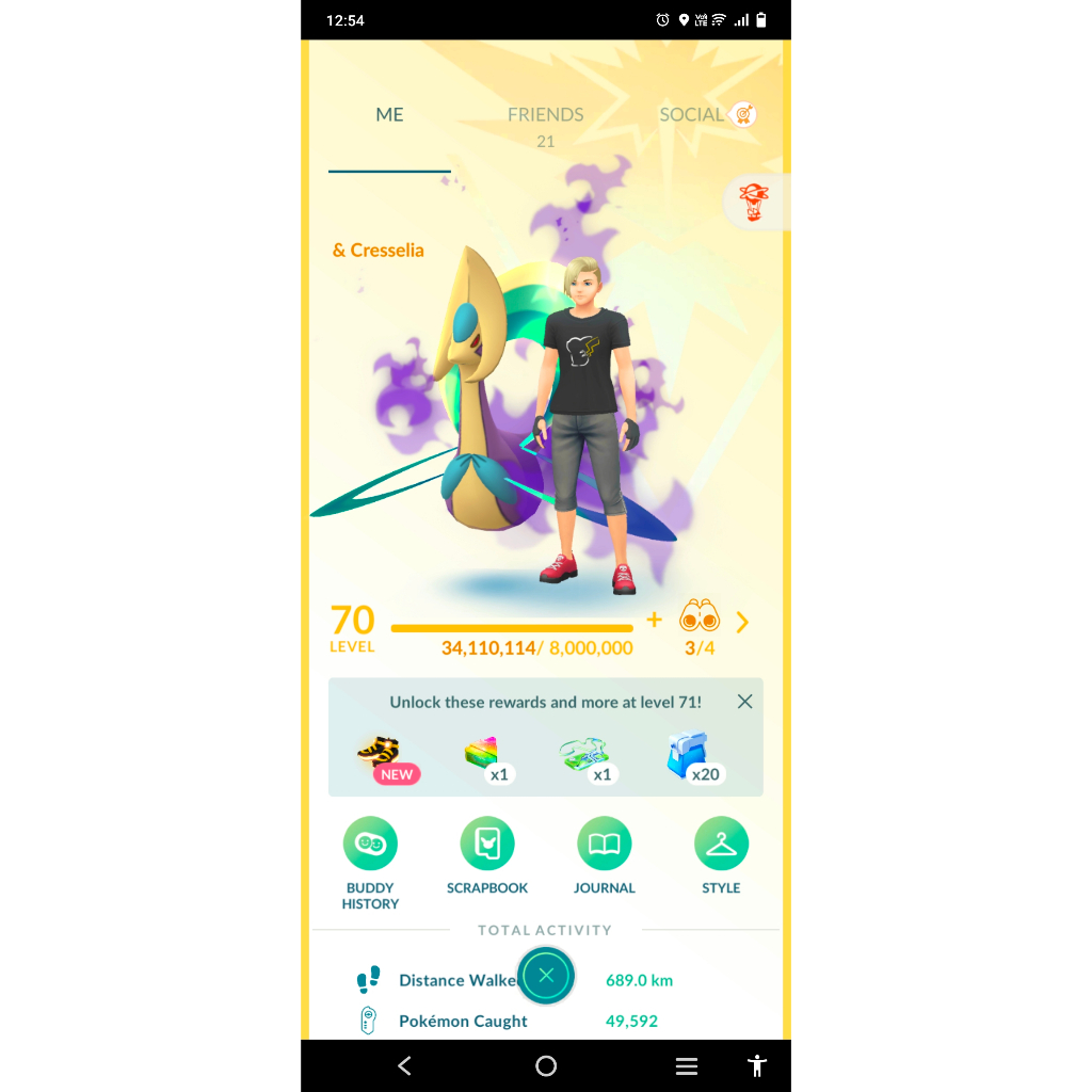 Paket Pokemon Go Siap Pakai (Akun level 70) Fusion Black Kyurem, Fusion BG Solgaleo, Shiny Kyogre, S
