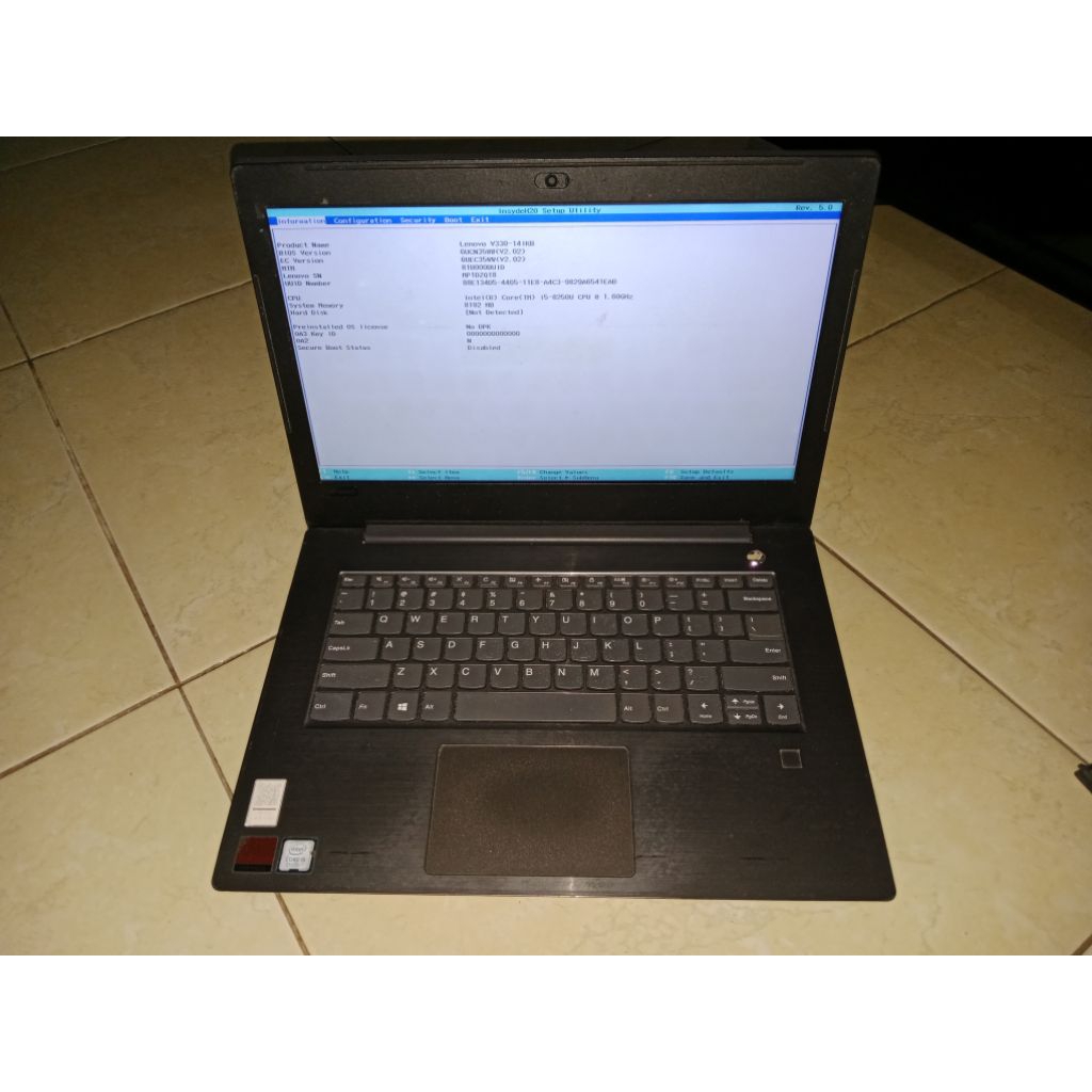 Laptop minusan