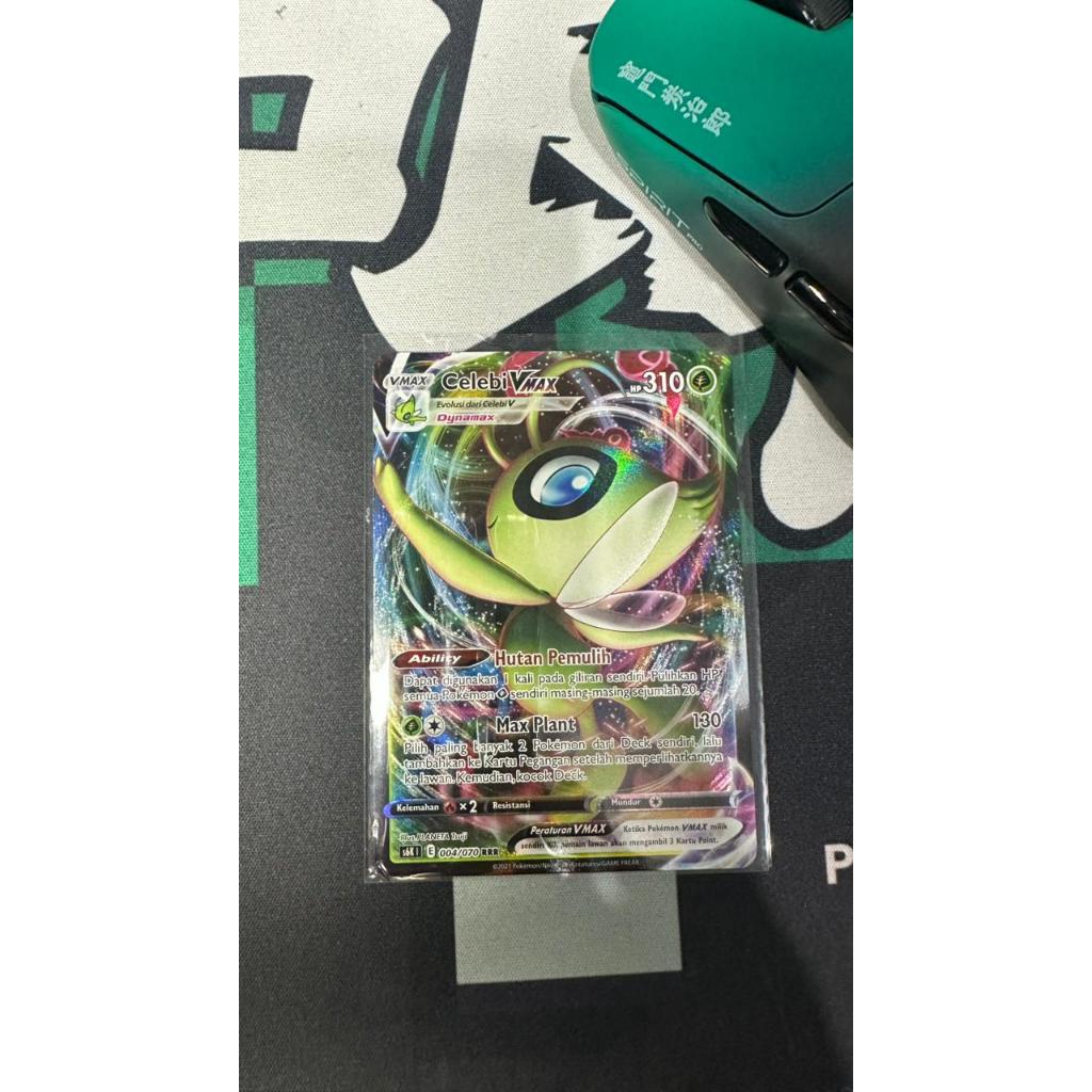 Celebi VMAX - 004/070 - Astral Gelap Gulita (S6K) - Pokemon TCG Indonesia
